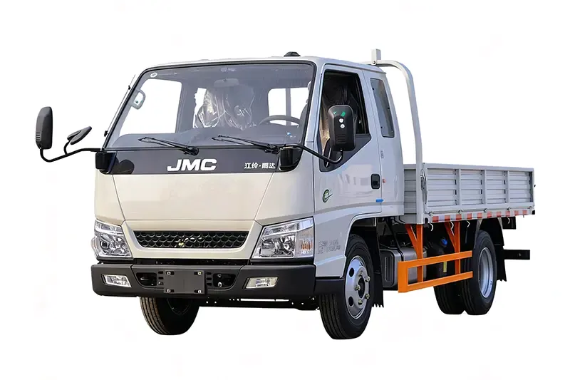 รถบรรทุกพื้นเรียบพร้อมแผงข้าง