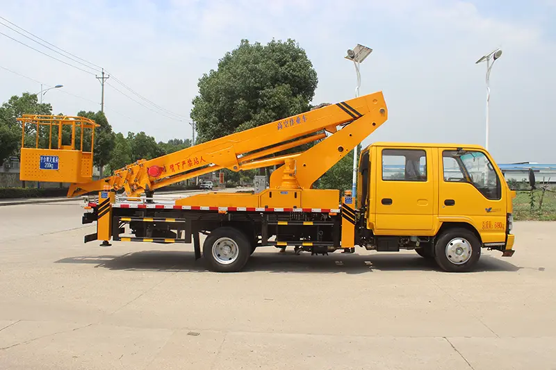 15-21m Telescopic Boom Aerial Work Truck