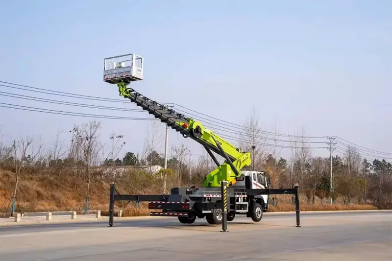 45m Aerial Manlift Work Platform Truck