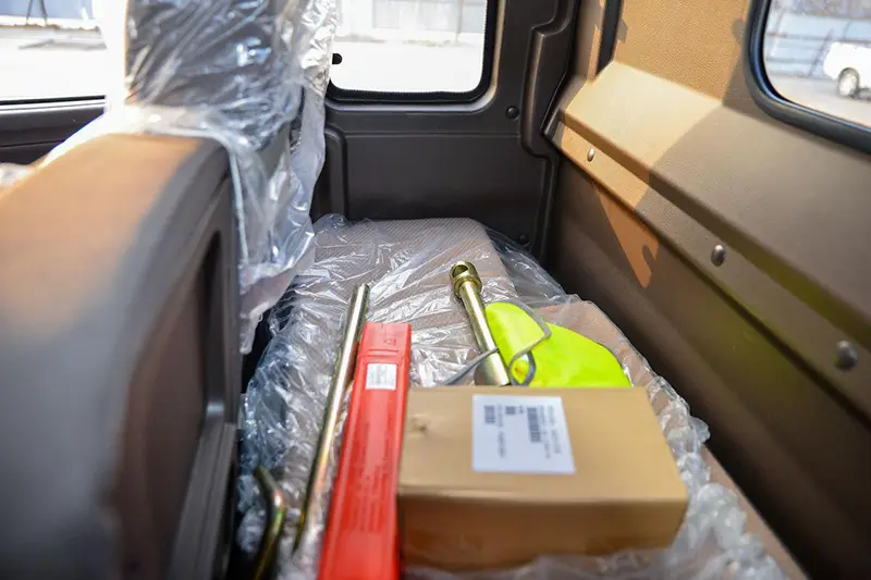 Flatbed Truck with Side Boards