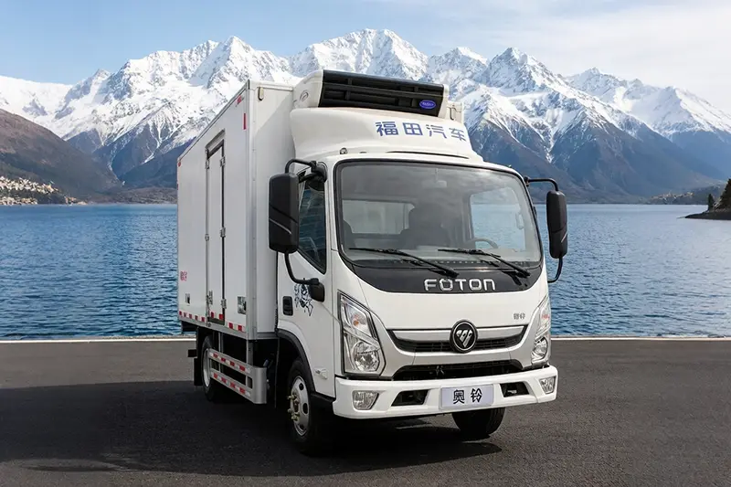 รถบรรทุกห้องเย็นวัคซีนทางการแพทย์