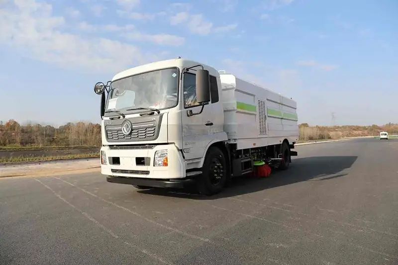 รถกวาดถนน