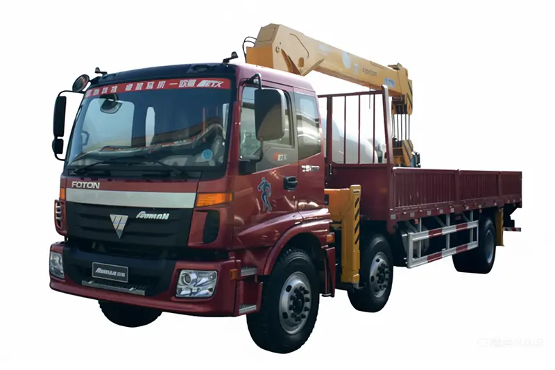 รถบรรทุกกับเครน